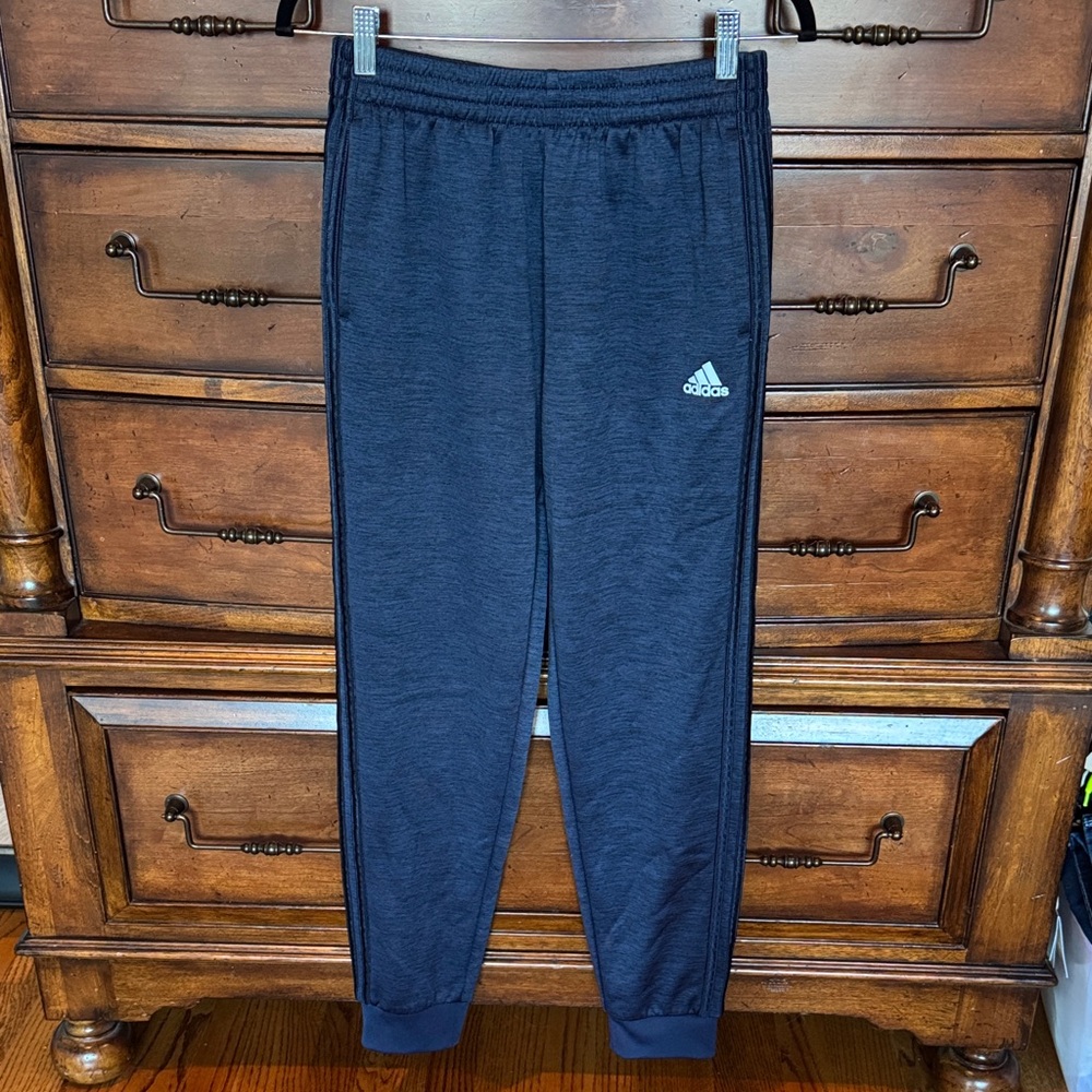 Adidas Kids Dark Blue Joggers size XL